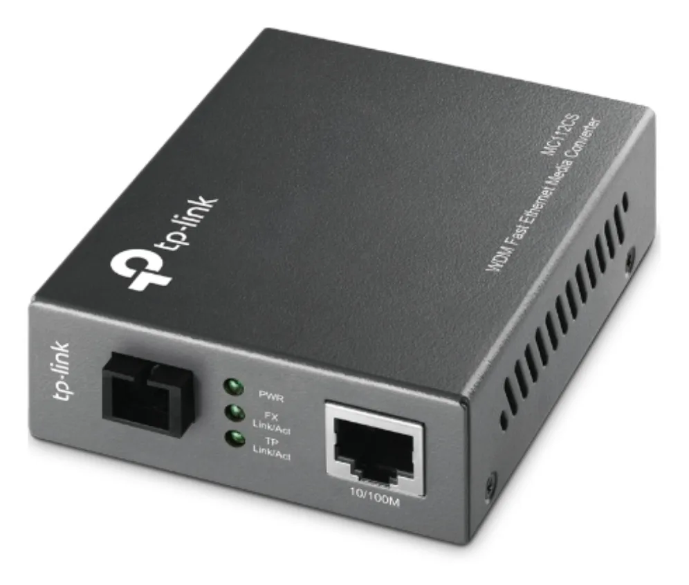TP-Link MC112CS convertidor de medio 1000 Mbit/s 1550 nm Negro