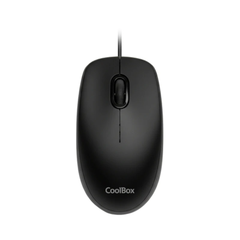 CoolBox Ratón U01 USB 1600DPI Negro