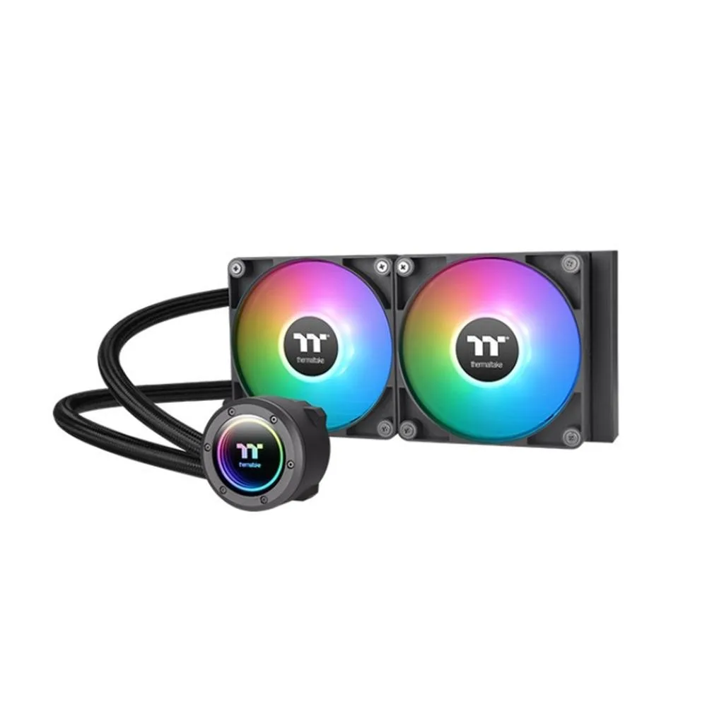 Thermaltake TH240 V2 Procesador Sistema de refrigeración líquida todo en uno 12 cm Negro 1 pieza(s)