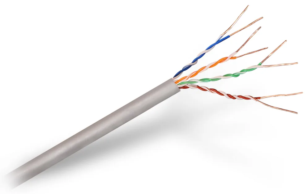 Bobina de Cable RJ45 UTP Aisens A133-0208 Cat.5e/ 100m/ Gris