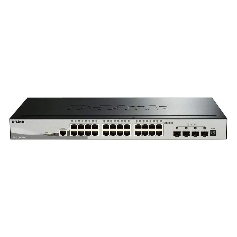 D-Link DGS-1510-28X-E Switch L2 24xGB 4x10Gb SFP+