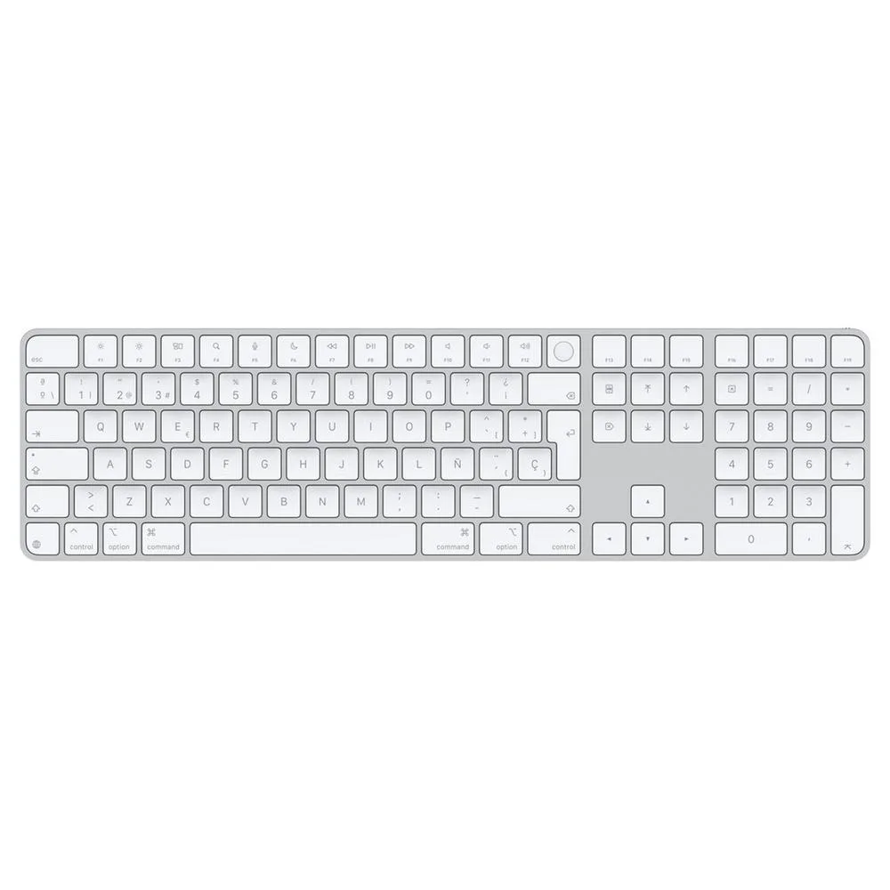 Teclado apple magic keyboard inalambrico touch id + numerico