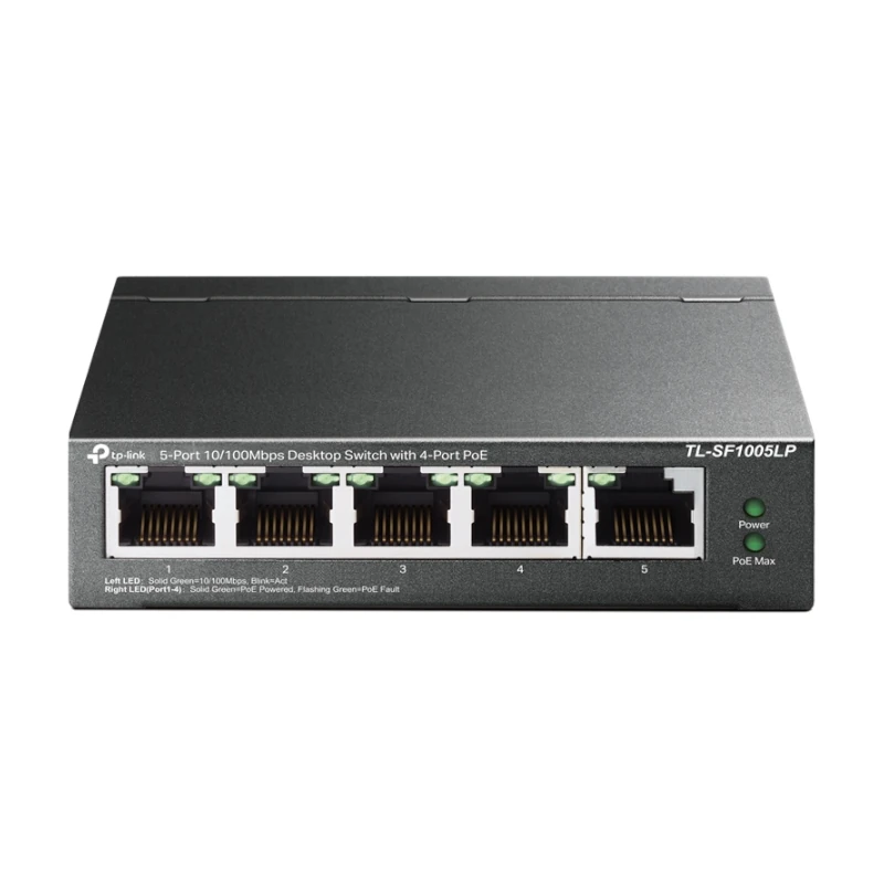 TP-Link TL-SF1005LP Switch 5x10-100 4xPoE 41W