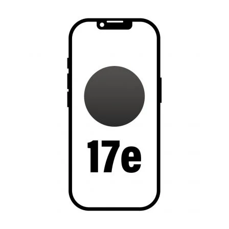 Smartphone Apple iPhone 17e 512GB/ 6.1"/ 5G/ Negro