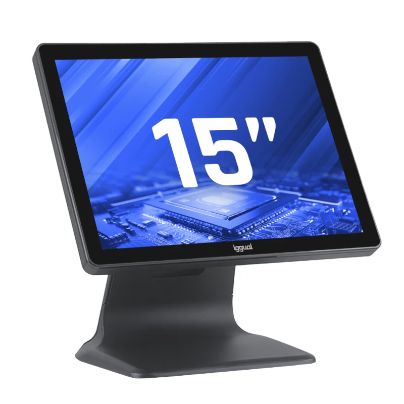 iggual TPV AIO 15" N100 8GB + 256GB 8USB W11Pro