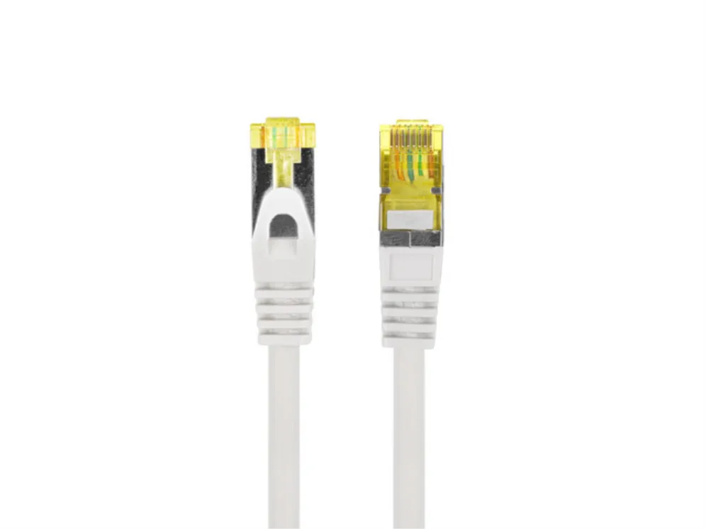 Cable red lanberg latiguillo cat.6a s - ftp lszh cu 0.5m gris fluke passed