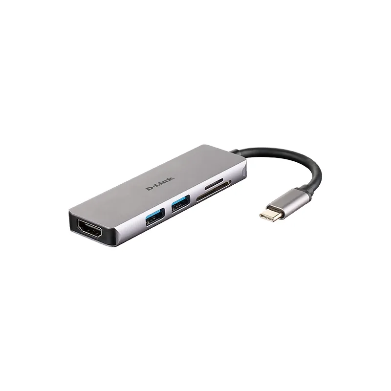 D-Link DUB-M530 Hub HDMI-2USB 3.0-USB-C-SD-MicroSD