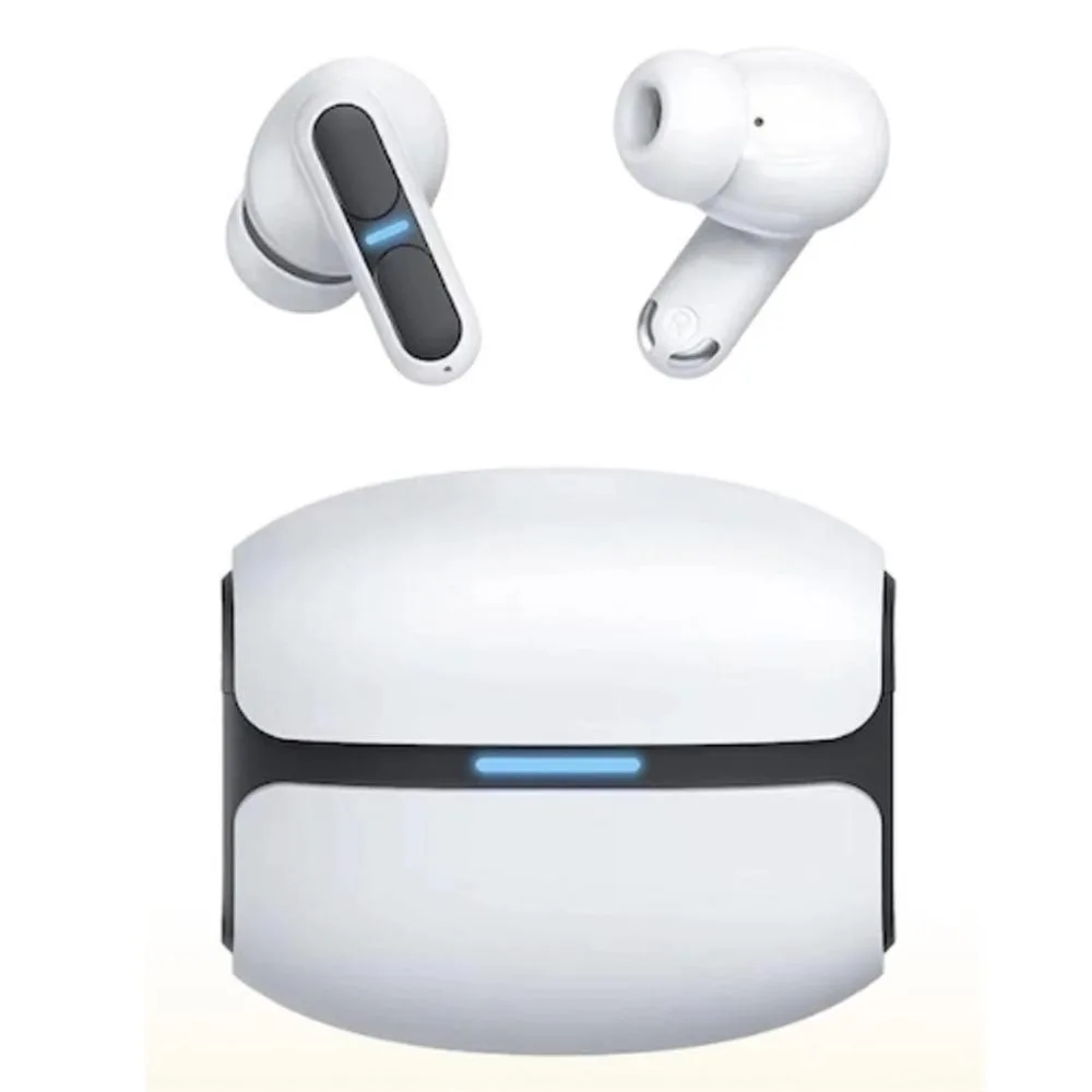 Auriculares Bluetooth Leotec TWS Gaming Nebula Fit con estuche de carga/ Autonomía 7.5h/ Blancos