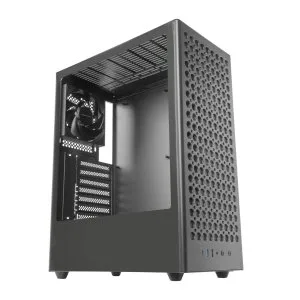Caja ordenador mars gaming mc - t800 atx cristal templado negro