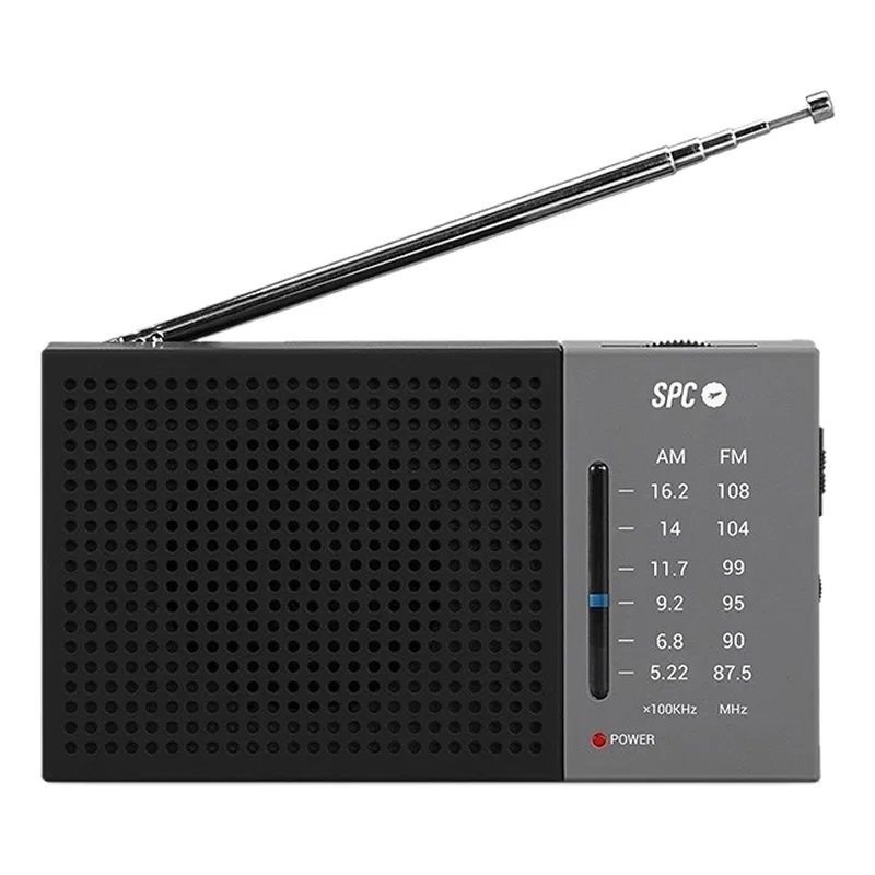 SPC Jetty Lite AM-FM Radio Gris