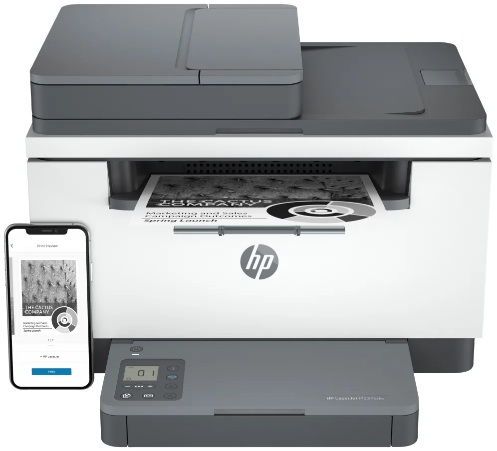 Multifunción láser hp laserjet mfp m234sdw monocromo wifi duplex