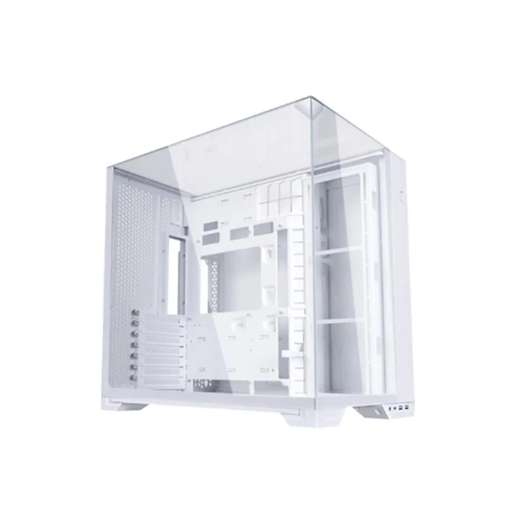 Caja ordenador gaming lian li one vision m matx cristal templado blanca