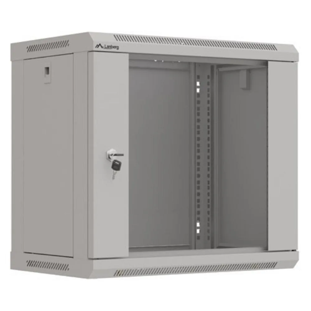 Armario lanberg 19 pulgadas 9u - 540x350 gris