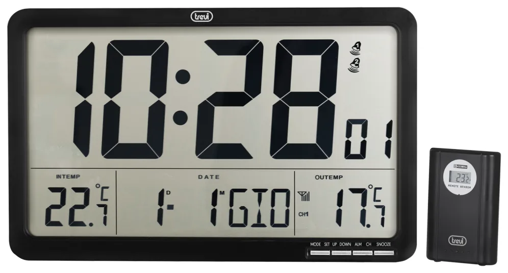 Trevi OM 3560 RC Negro LCD Batería