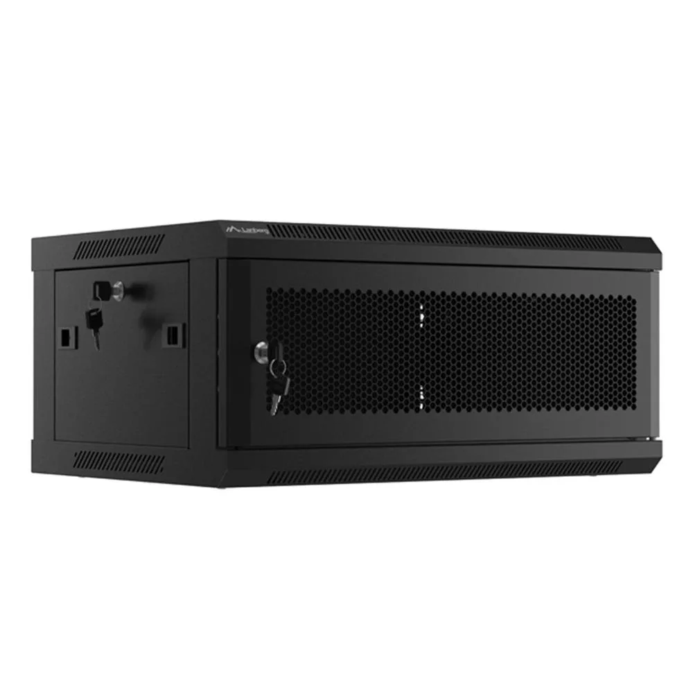 Lanberg WF01-6404-23B armario rack 4U Bastidor de pared Negro