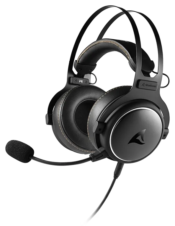Auriculares gaming sharkoon skiller sgh50 negro microfono alambrico