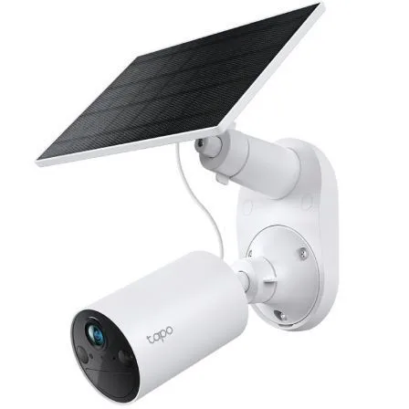 Camara de seguridad wifi tp - link tapo tc82 kit vision nocturna + panel solar