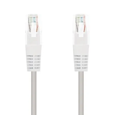 Cable de Red RJ45 UTP Nanocable 10.20.0101-W Cat.5e/ 1m/ Blanco