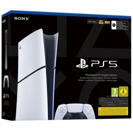 Consola ps5 sony playstation 5 digital slim 825gb chasis e