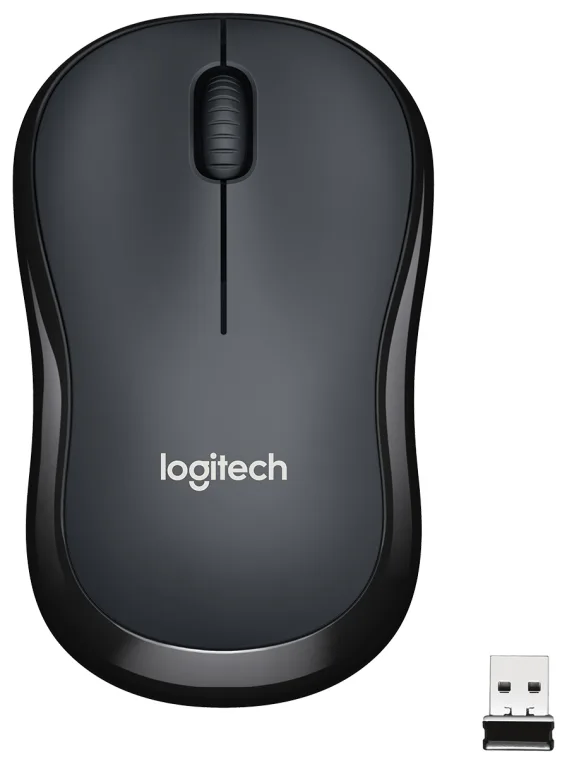 Mouse raton logitech m220 optico wireless inalambrico silent gris