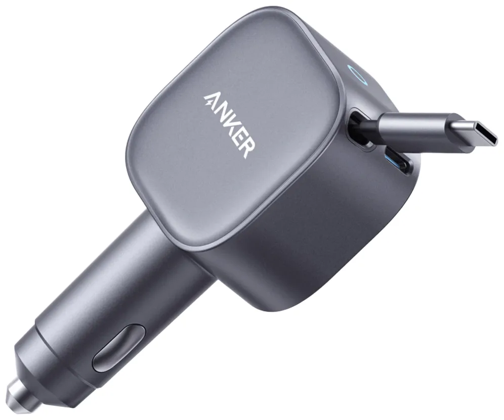 Anker A2738HA2 cargador de dispositivo móvil Universal Metálico Encendedor de cigarrillos Carga rápida Auto