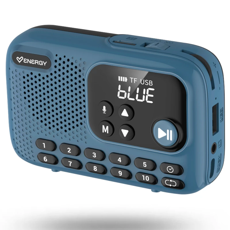Energy Sistem TunerGo Radio AM-FM Batería recarga.