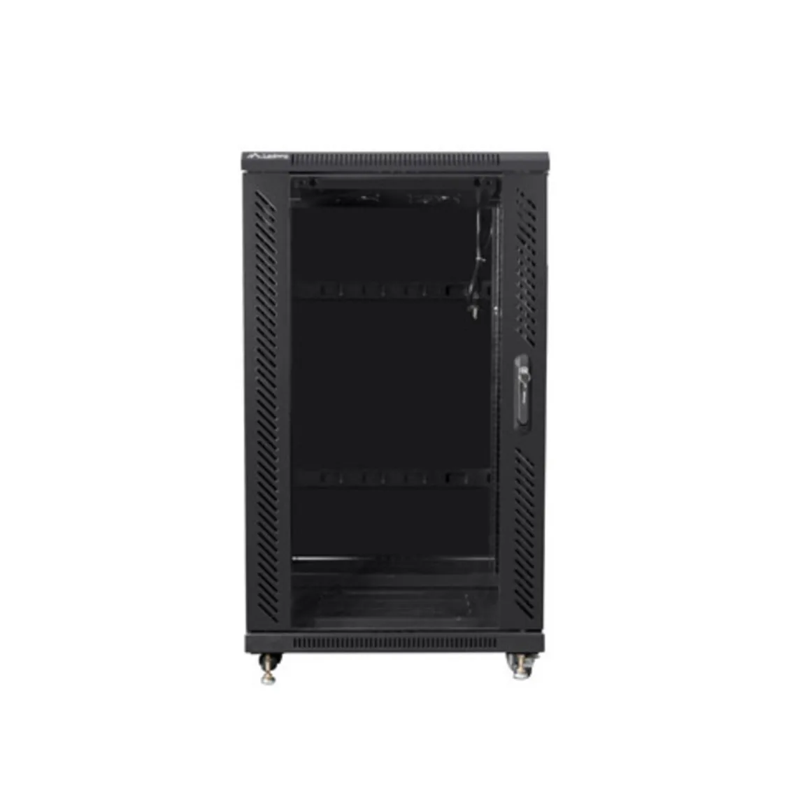 Lanberg FF01-6822-12B armario rack 22U Rack o bastidor independiente Negro