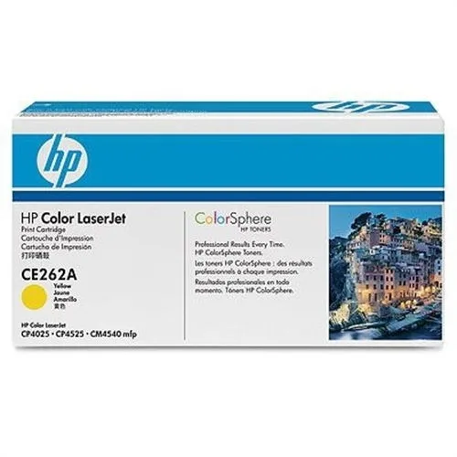 Toner hp 648a ce262a amarillo ce262a cp4525dn