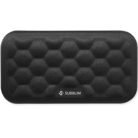 Reposamuñecas Subblim Ergo AirPadding/ Negro