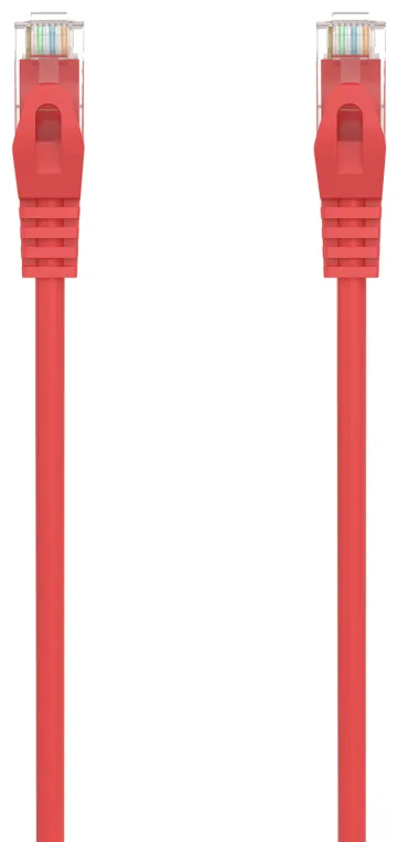 Cable de Red RJ45 AWG24 UTP Aisens A145-0561 Cat.6A/ LSZH/ 2m/ Rojo
