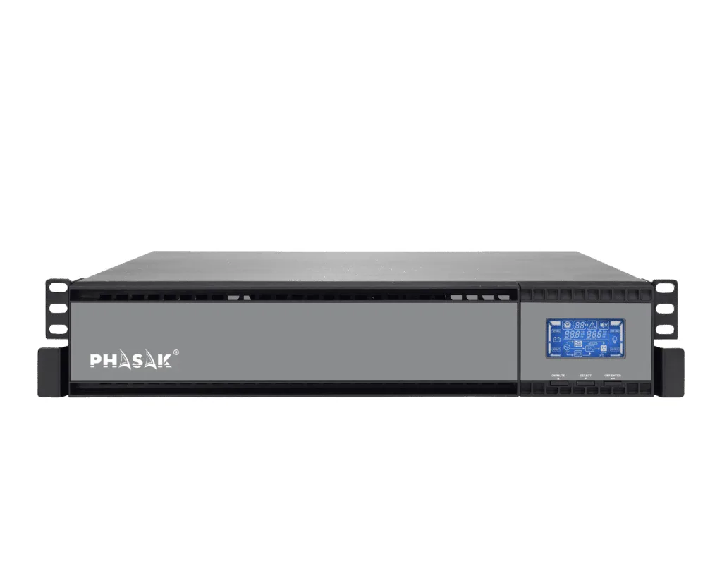 Sai ups phasak 2000va rack online ph 9320 2kva