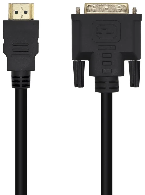 Cable HDMI Aisens A117-0451/ DVI Macho - HDMI Macho/ 3m/ Negro