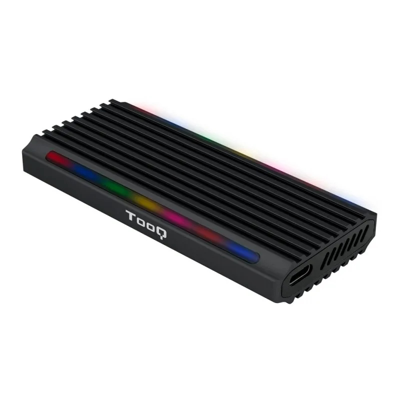 Tooq Caja Externa SSD M.2 NGFF-NVMe USB-C Negro
