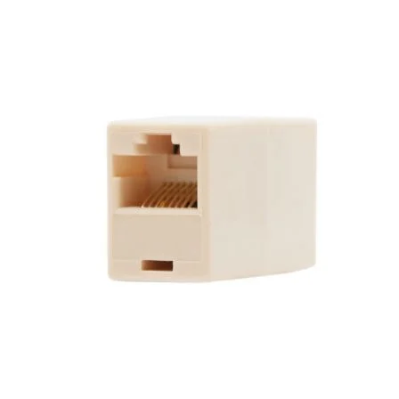 Empalme rj45 nanocable cat 5 - hembra - hembra