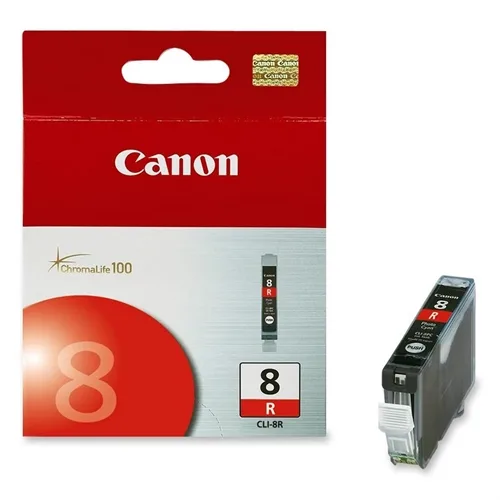 Cartucho tinta canon cli - 8r roja 13 ml