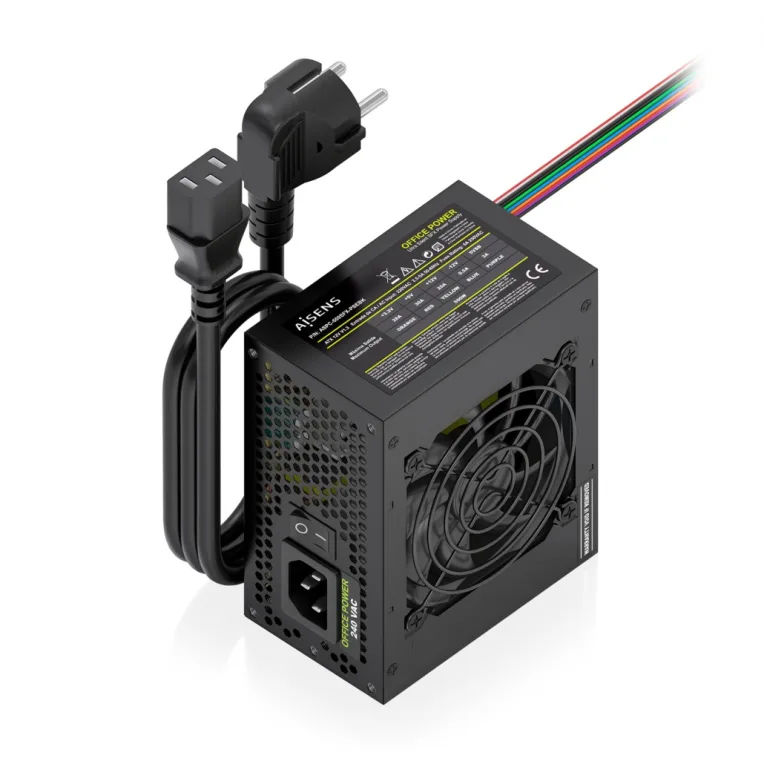 Fuente de Alimentación SFX Aisens ASPC-500SFX-PSEBK/ 500W/ Ventilador 8cm