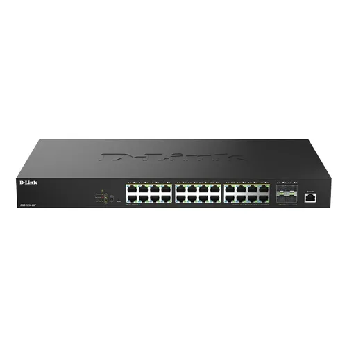 Switch D-Link DMS-1250-28P/E 28 Puertos/ RJ-45 Gigabit 10/100/1000 PoE/ SFP