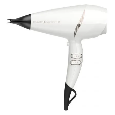 Secador Remington SuperCare Pro 2200 AC7200W/ 2200W/ Iónico/ Blanco