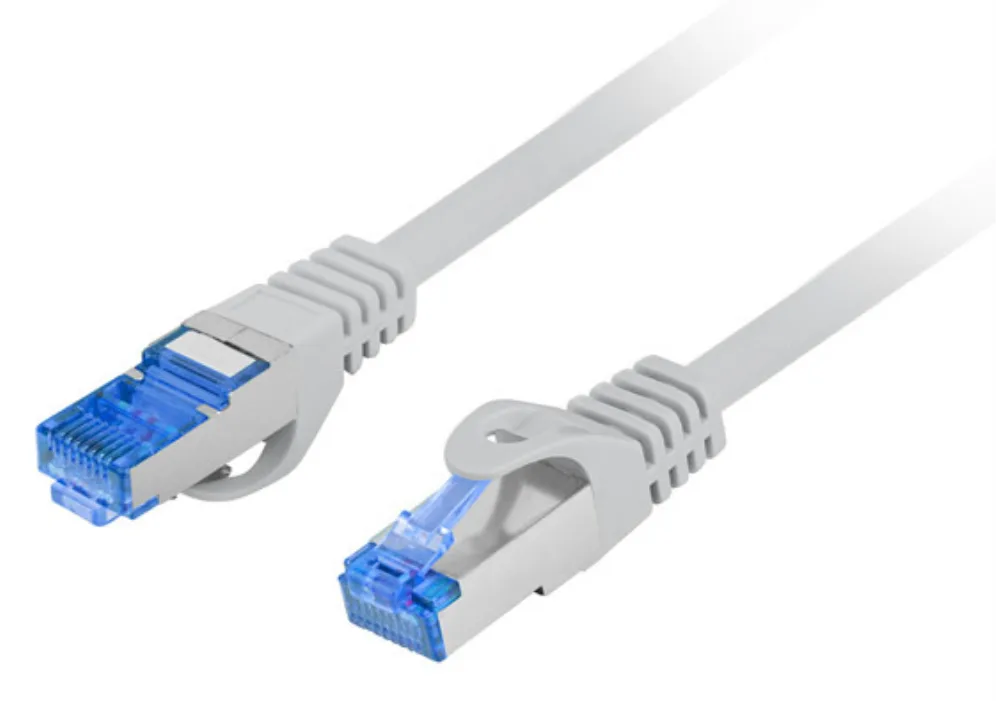 Cable red lanberg latiguillo cat.6a s - ftp lszh cca 2m gris fluke passed
