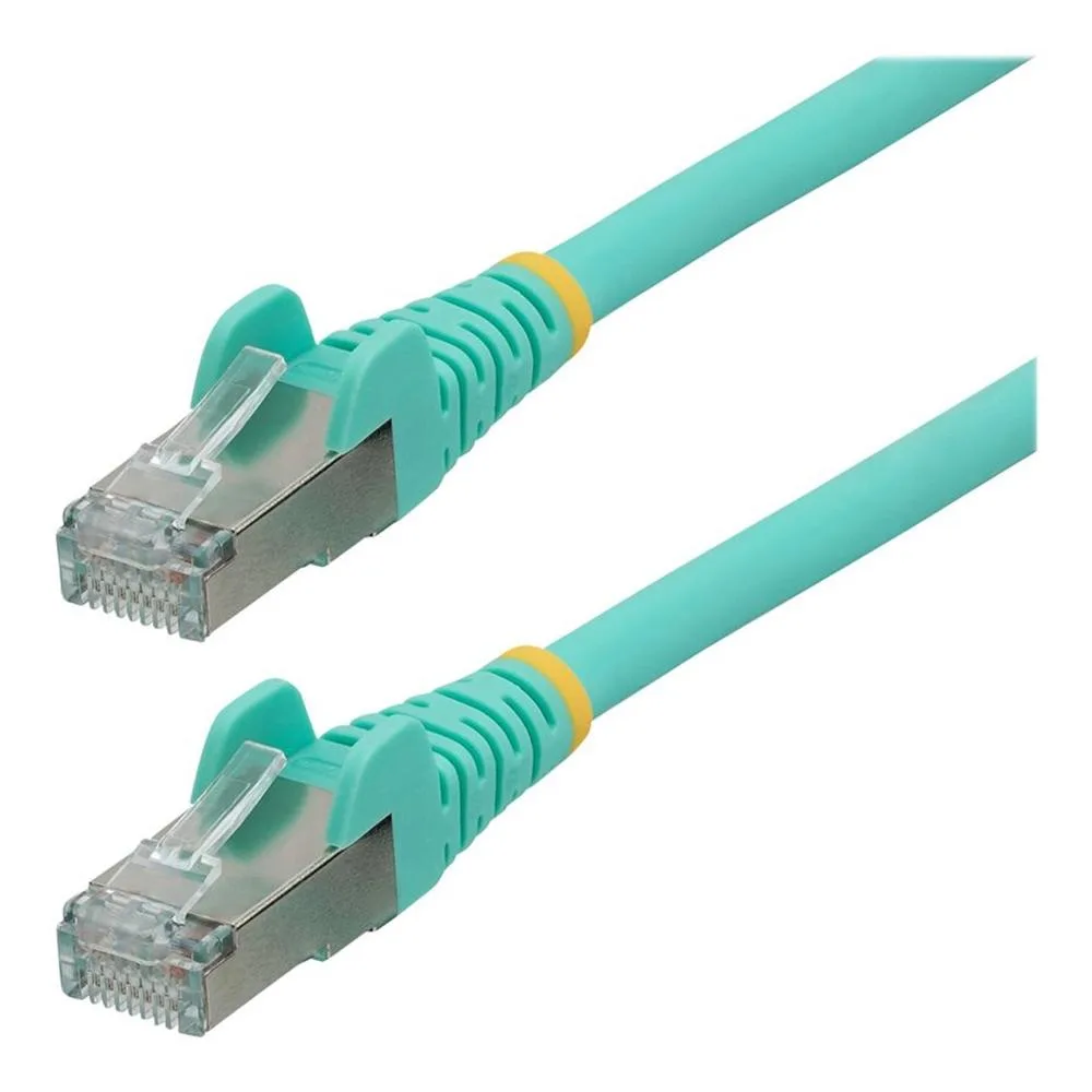 Cable de red startech latiguillo rj45 lszh s - ftp cat6a 2m aqua