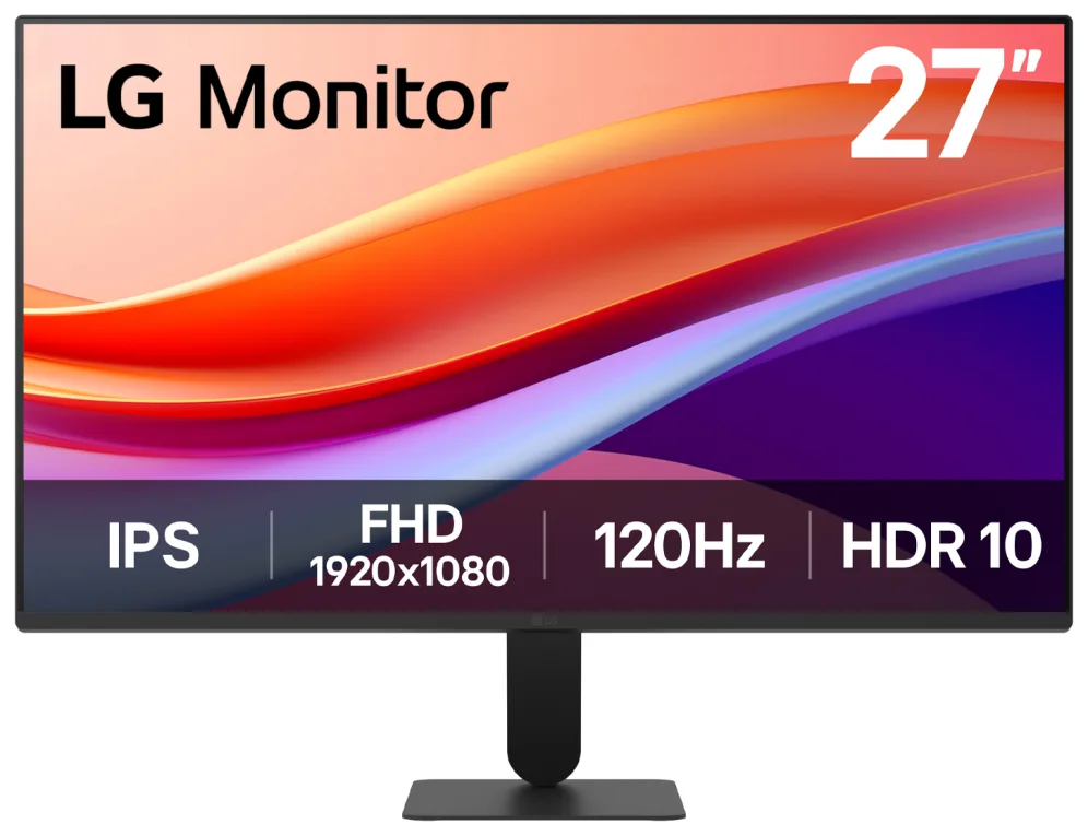LG 27U411A-B Monitor 27"IPS FHD 120hz HDMI VGA