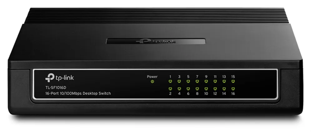 Switch 16 puertos 10 - 100 tp - link
