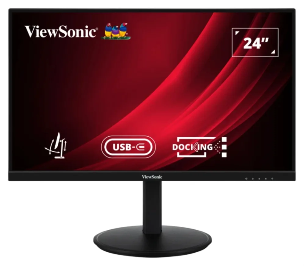 Viewsonic VG Series VG2409U-2 pantalla para PC 60,5 cm (23.8") 1920 x 1080 Pixeles Full HD LED Negro