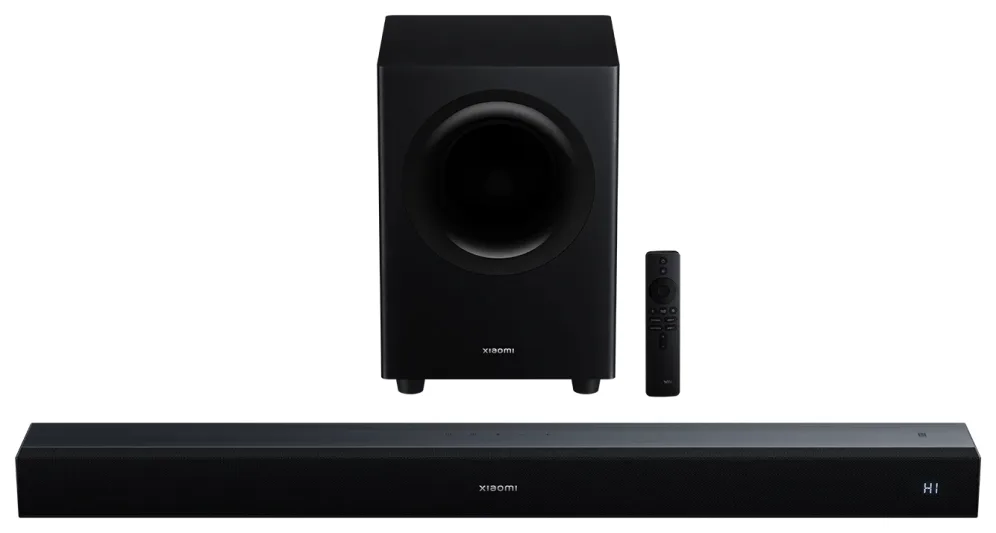 Barra de Sonido con Bluetooth Xiaomi Soundbar Pro 2.1ch/ 300W/ 2.1/ Negra