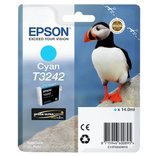 Cartucho tinta epson c13t32424010 cian ultrachrome hi - gloss2