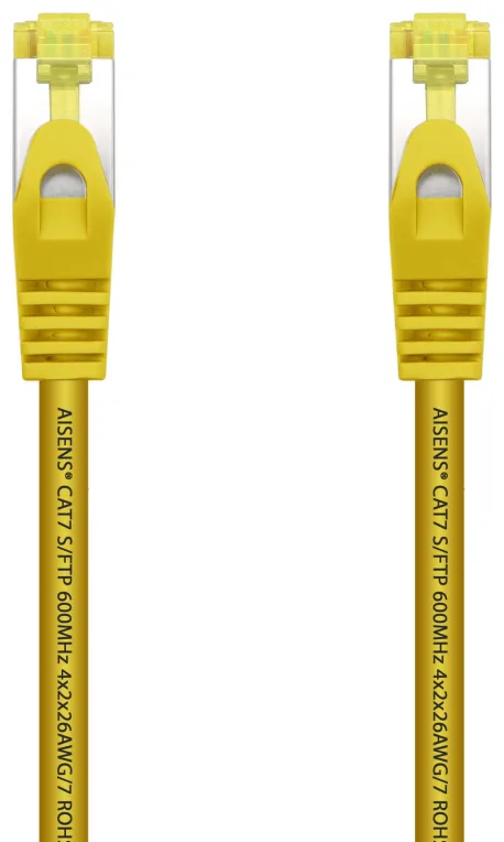 Cable de Red RJ45 SFTP Aisens A146-0475 Cat.7/ 2m/ Amarillo