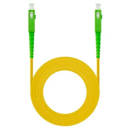 Cable de Fibra Óptica G657A2 Nanocable 10.20.0020/ LSZH/ 20m/ Amarillo