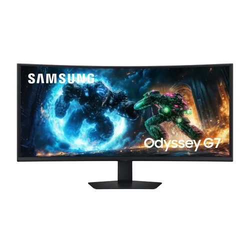 Monitor Gaming Ultrapanorámico Curvo Samsung Odyssey G7 G75F S40FG750EU 40"/ 5K2K/ 1ms/ 180Hz/ VA/ Regulable en altura/ Negro
