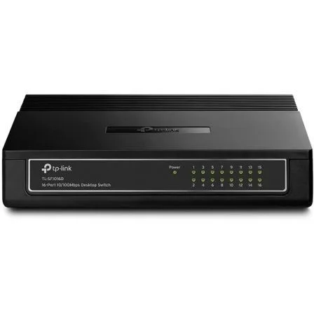 Switch 16 puertos 10 - 100 tp - link