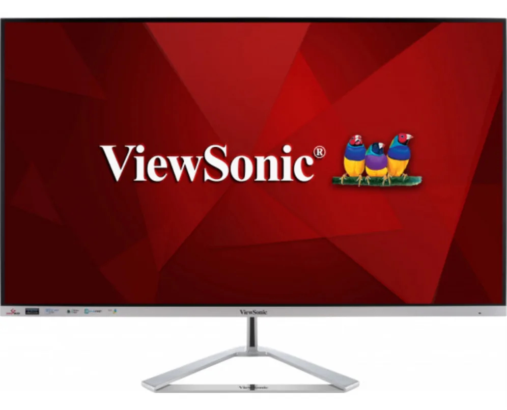 Monitor viewsonic 31.5 pulgadas vx3276 - 2k - mhd - 2 slim - ips - wqhd - x2 hdmi - dp - mdp